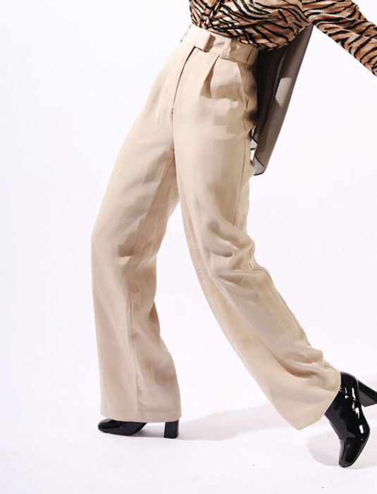 Slim High Ankle Pant