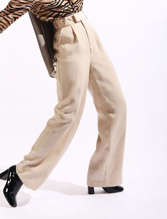 Slim High Ankle Pant